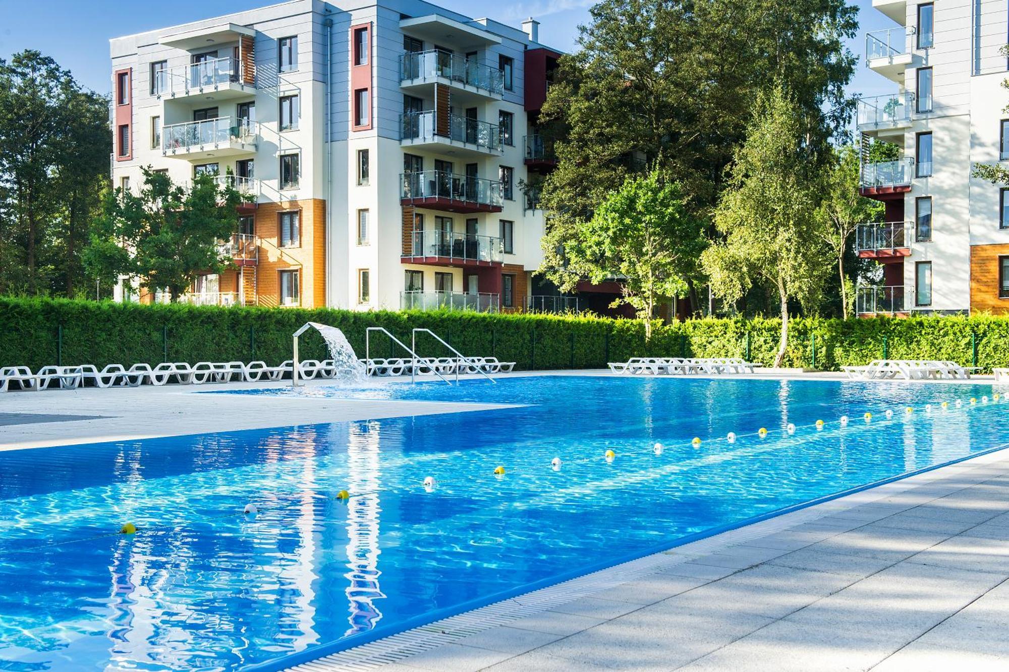 Sunny Bliss Polanki Klonowa, 350m Beach, Pool, Sauna, Gym Appartamento