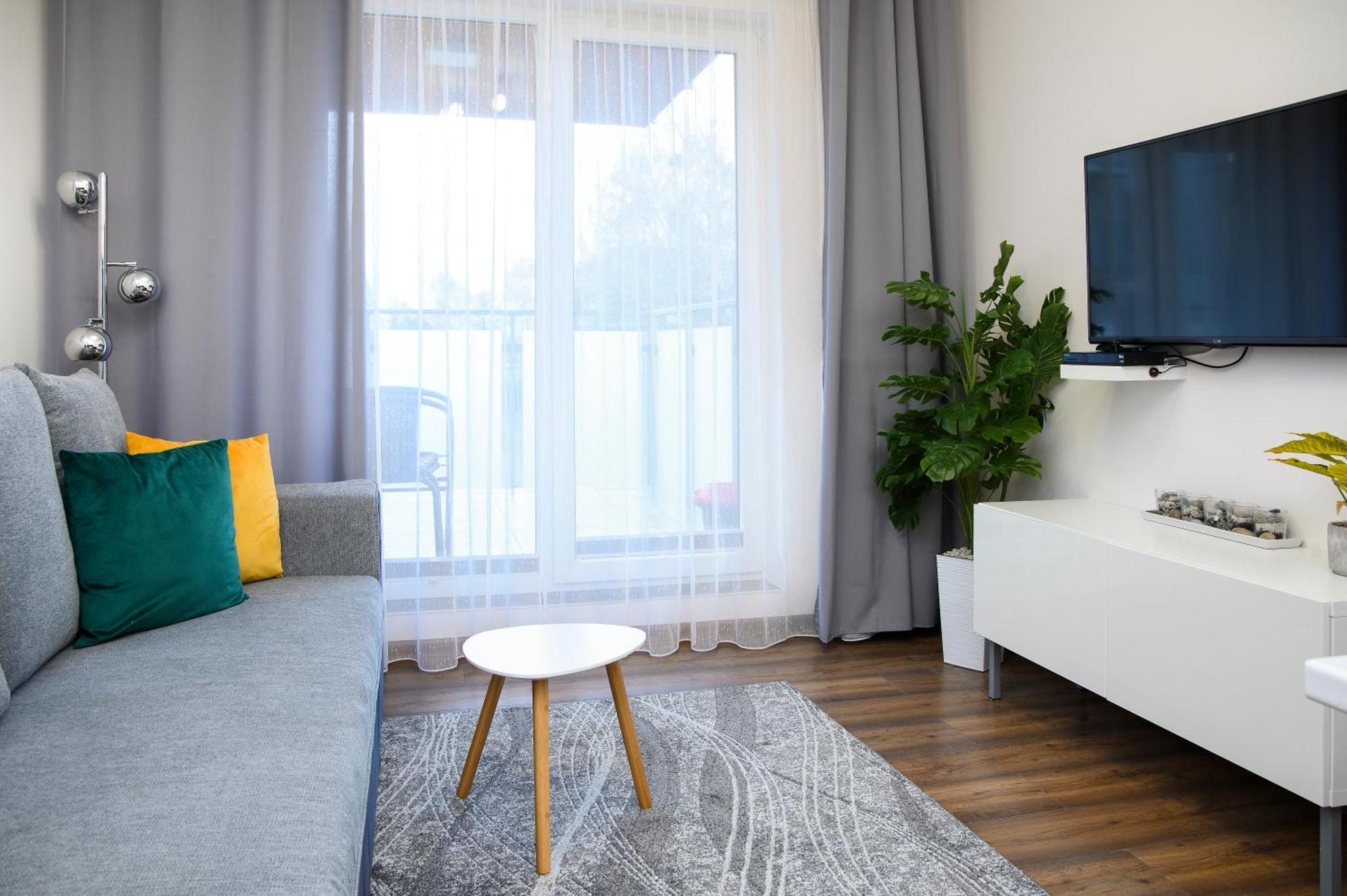 Appartamento Sunny Bliss Polanki Klonowa, 350m Beach, Pool, Sauna, Gym *
